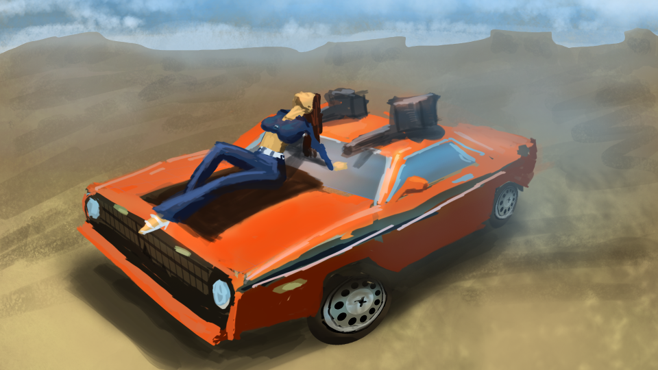 gameSketch 33: Interstate 76 by ixaarii