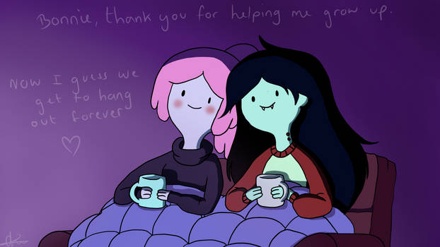 Princess Bubblegum + Marceline