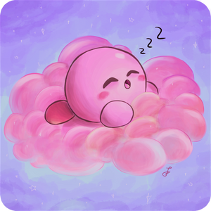 sleepy kirby