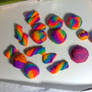 +A+ Decoden: Supplies - Rainbow Erasers