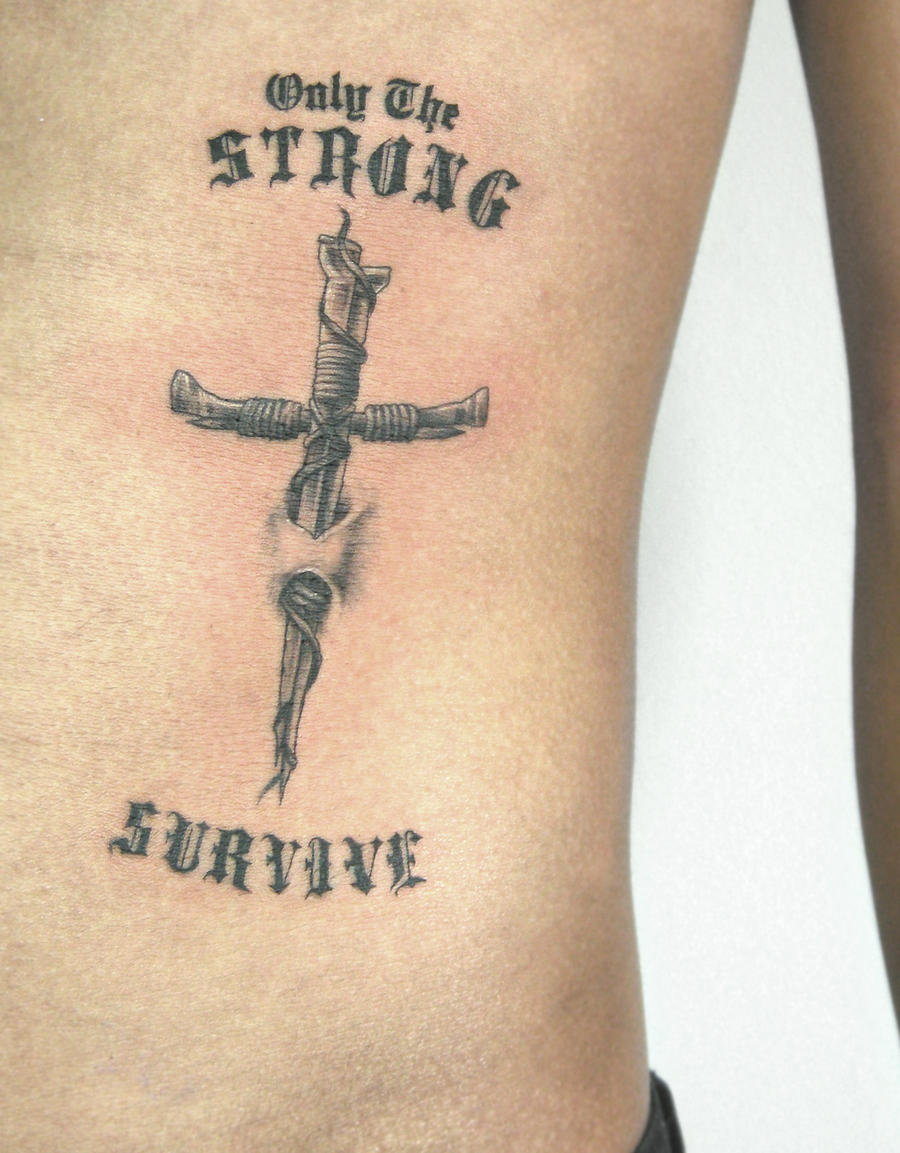 Nail Cross Tattoo by brucelhh on DeviantArt
