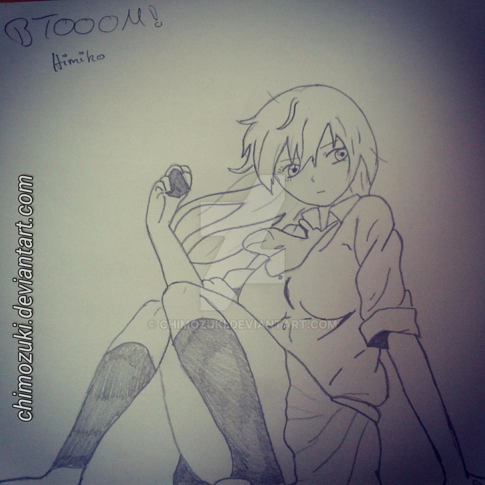 Btooom Himiko Fanart By Chimozuki On Deviantart Btooom Himiko Fanart By Chimozuki On Deviantart