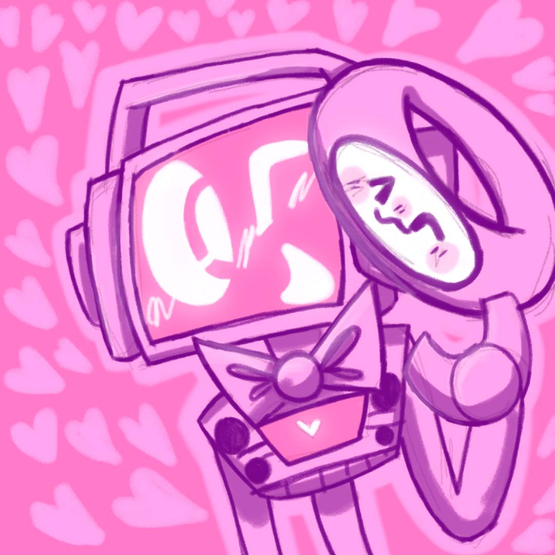 Fandroid and melody!!! by LunadakatYT on DeviantArt