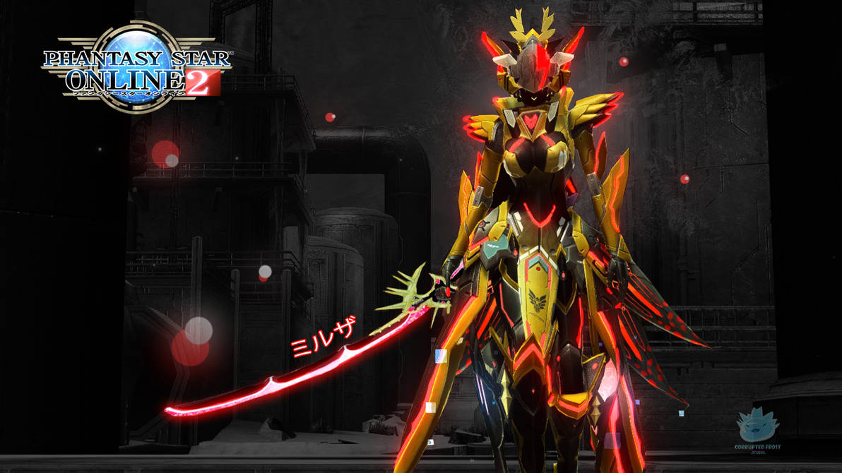 PSO2 : The Golden Assassin by miruuza on DeviantArt