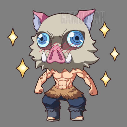 Kimetsu no Yaiba - Inosuke by Gamoogah on DeviantArt