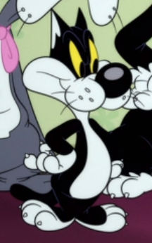 Gatos famosos 10 - Sylvester (Looney Tunes) - Gato com Vertigens