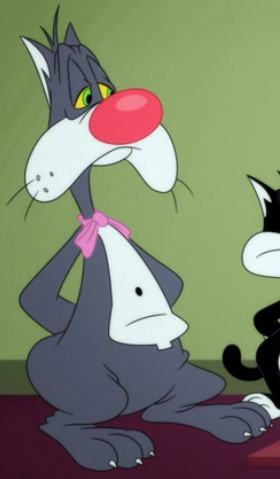 Gatos famosos 10 - Sylvester (Looney Tunes) - Gato com Vertigens