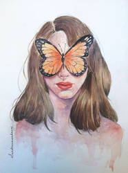 Butterfly girl