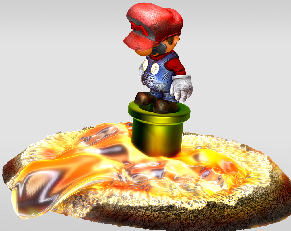 Mario Renders Floating Mario Render by charlesfrd on DeviantArt