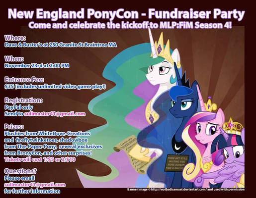 New England PonyCon - Season 4 Fundraiser