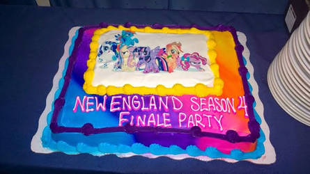 MLP Season 4 Finale - Rainbow Power Cake!