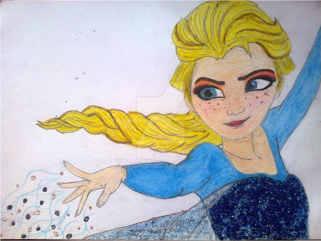 Elsa portrait by disneyprincessartist on DeviantArt