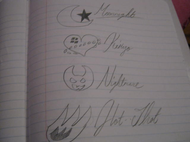 Character Symbols by ShadowRockstar16 on DeviantArt