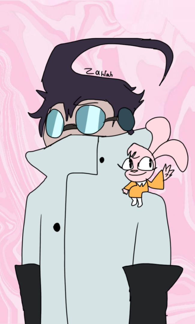 Professor membrane with a little rabbit sitting by RavenTheNinjaFan on ...