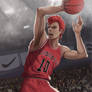 Fanart of Sakuragi Hanamichi