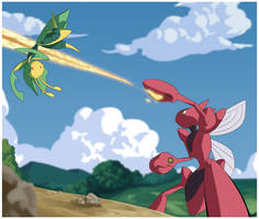 Scizor Vs Leavanny