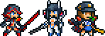 Pixel Ryuko, Satsuki, Mako