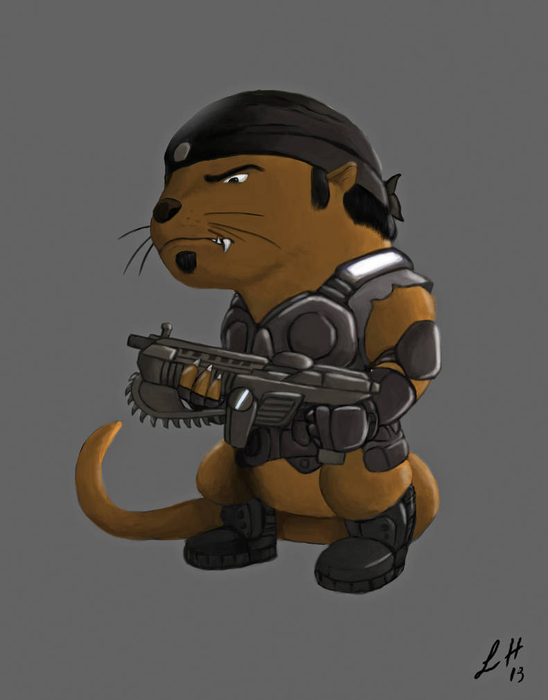 Ottman Character Otterman by LuanHs on DeviantArt
