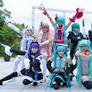 Cosplay-Vocaloid Mikurangers