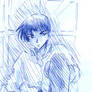 Heiji sitting