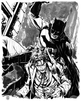 Batman and The Joker commission