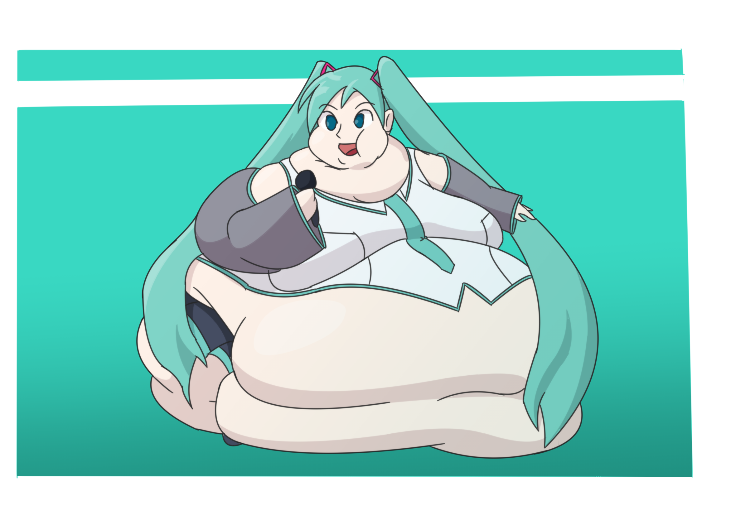 Miku Time! (Request #10.5) by SlimeyJayStudio on DeviantArt