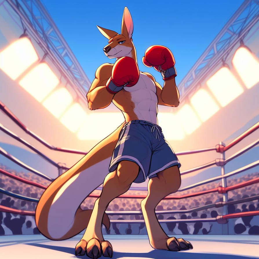 Boxer Rugaru Kangaroo Boxer 5 by PDMLKenneth on DeviantArt