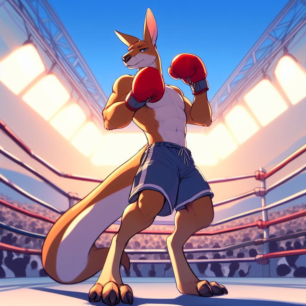 Kangaroo Boxer 5 by PDMLKenneth on DeviantArt