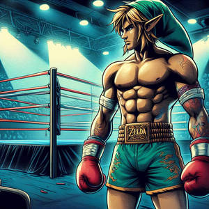 Link in Boxer Outfit 3