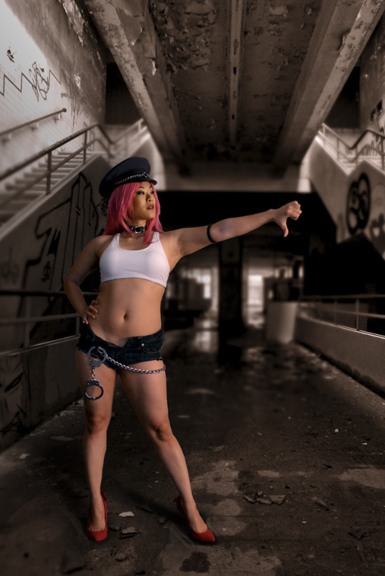 Poison Street Fighter Cosplay