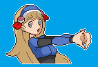 Dark Grey Gym Leader Morri Mugshot Sprite