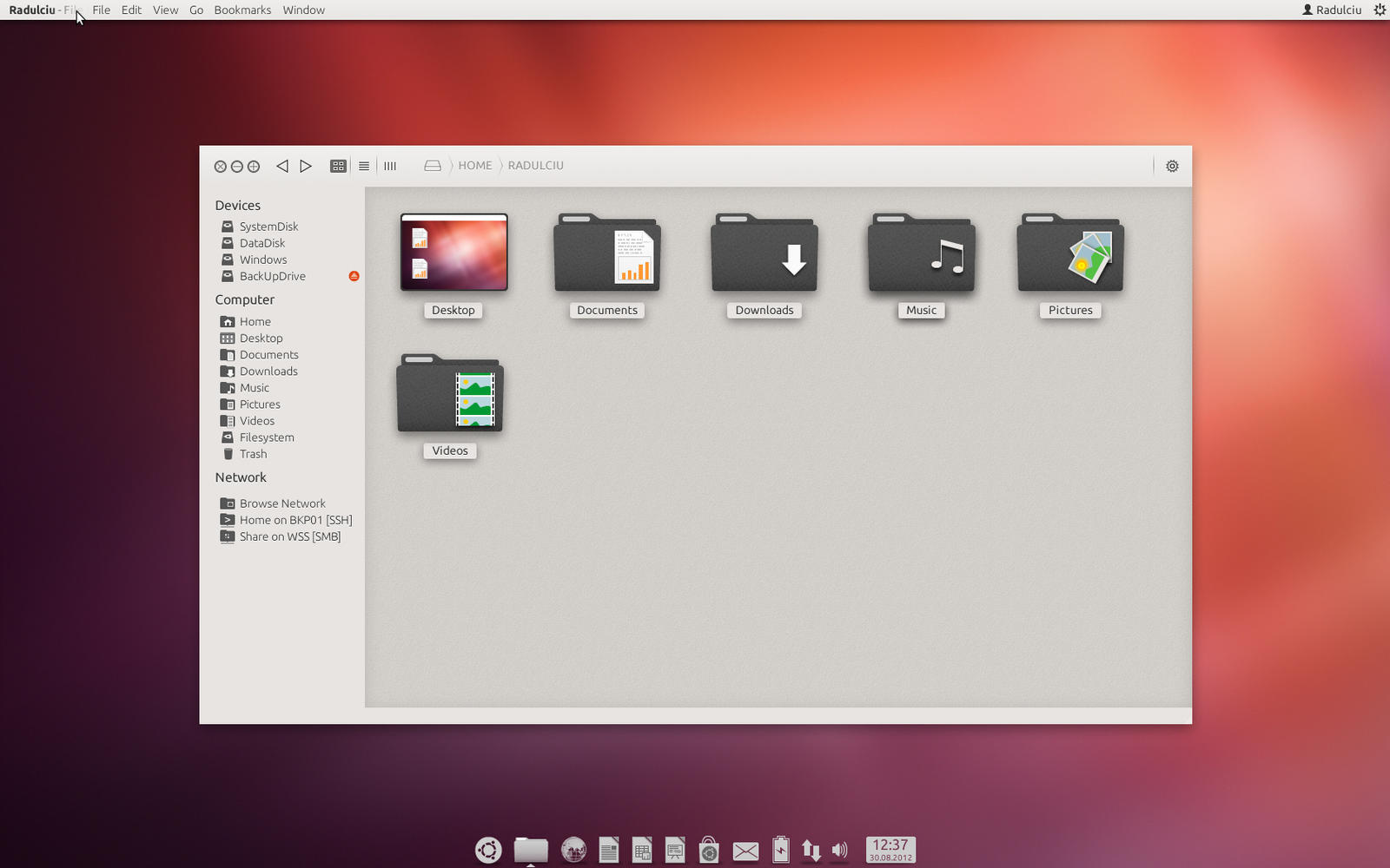 Ubuntu UI Design Concept by sealview on DeviantArt