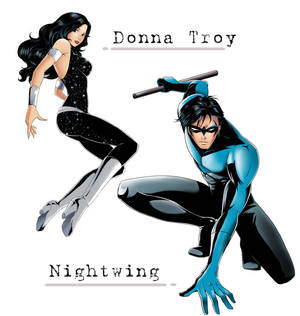 commish: Donna and Nightwing