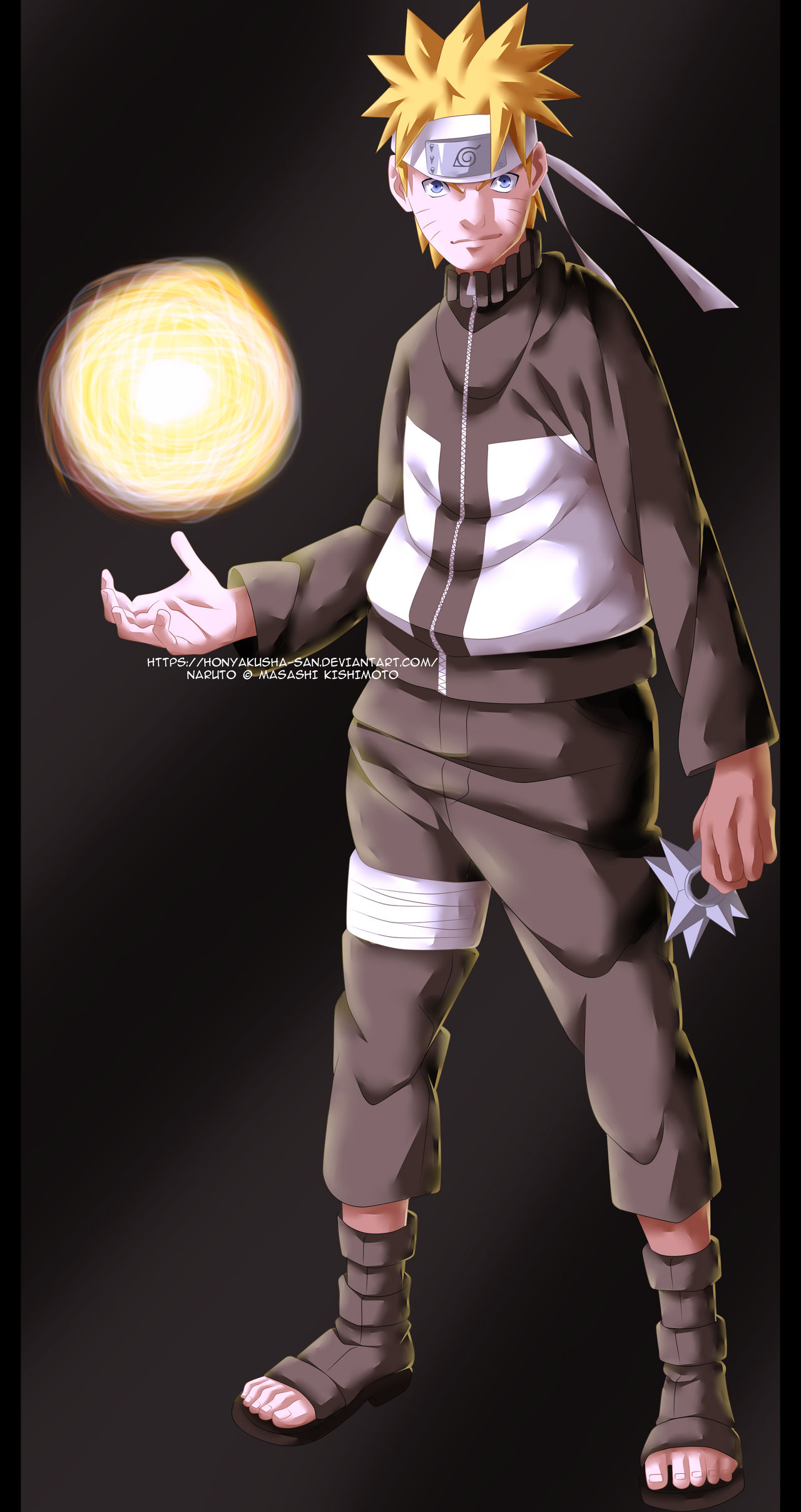 Naruto Uzumaki - rasengan !! by irych7 on DeviantArt