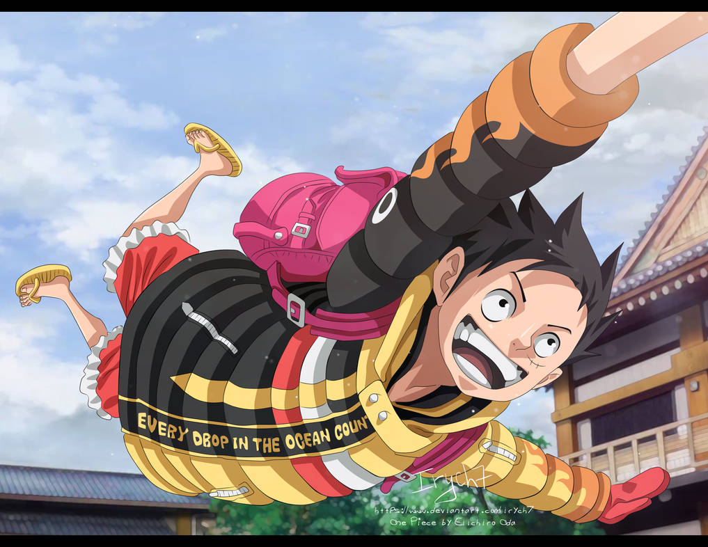 Luffy (updated) by irych7 on DeviantArt