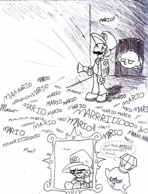 luigi's mansion comic by metamorro on DeviantArt