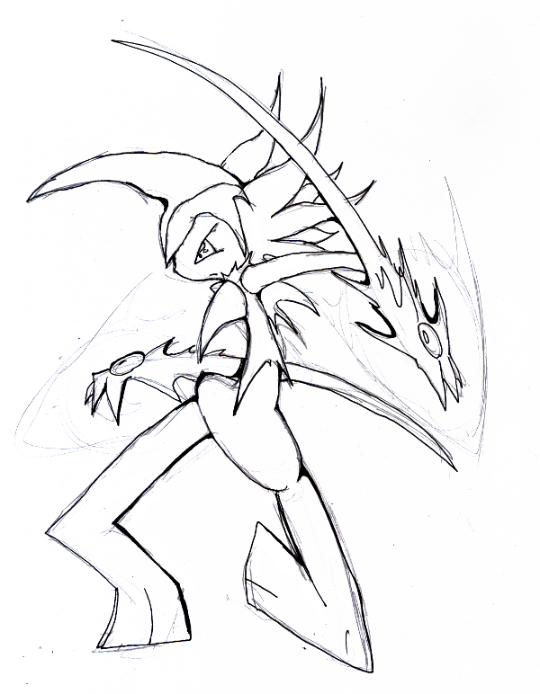 primal gallade lineart