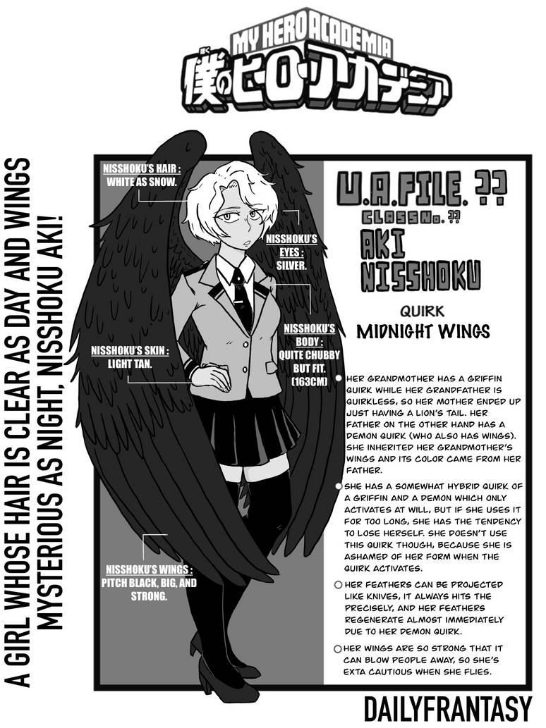 Mha Oc File BNHA/MHA OC by DailyNightlyFrantasy on DeviantArt