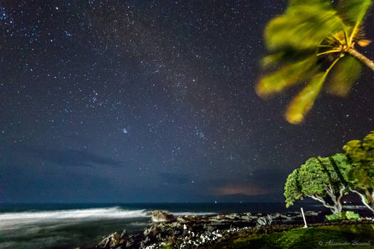 Hawaiian night sky