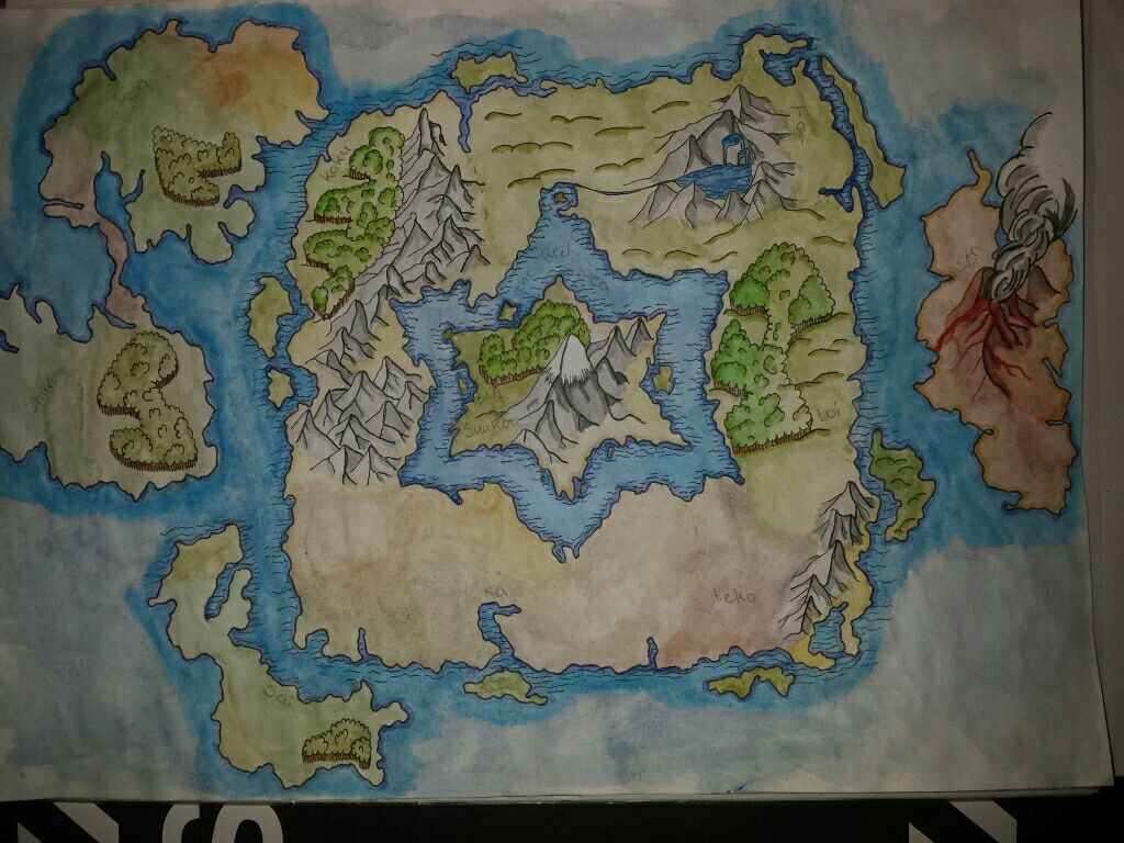 Role Playing Map By Craftyrat On DeviantArt