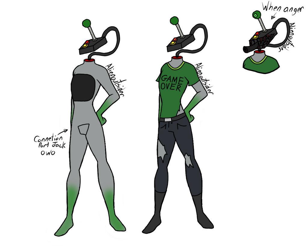 Object Head OC: Tony The Controller Head by Alienoutsider on DeviantArt
