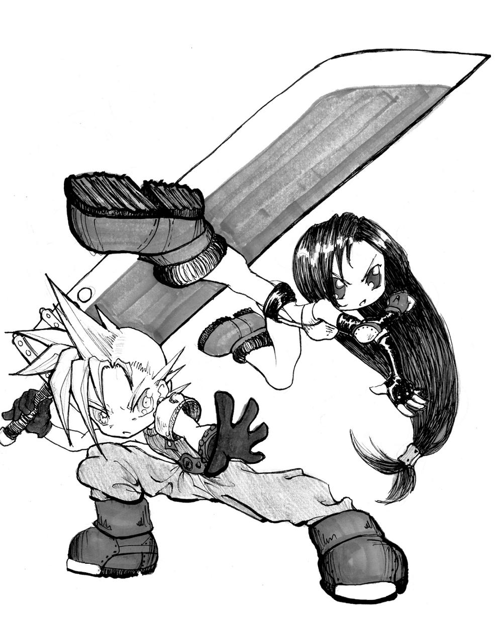 $1 Cloud n' Tifa