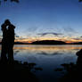 Love, Lake and Sunset
