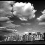 Clouds over New York City