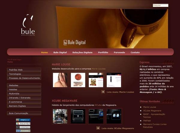 Bule Digital Website