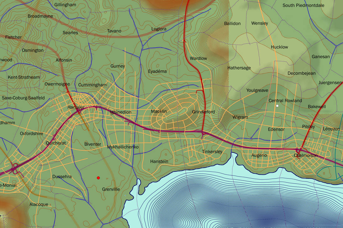 This Highway System Doesn't Draw Itself