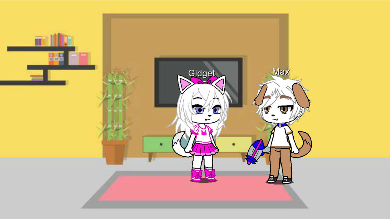 Max And Gidget and the inflation ray by jakeyjack on DeviantArt