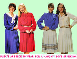 CHRISTIAN LADIES WEARING THIER NICE PLEATS