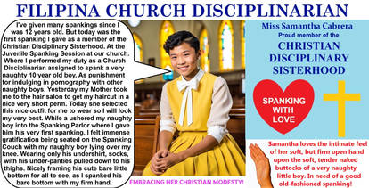FILIPINA CHURCH DISCIPLINARIAN