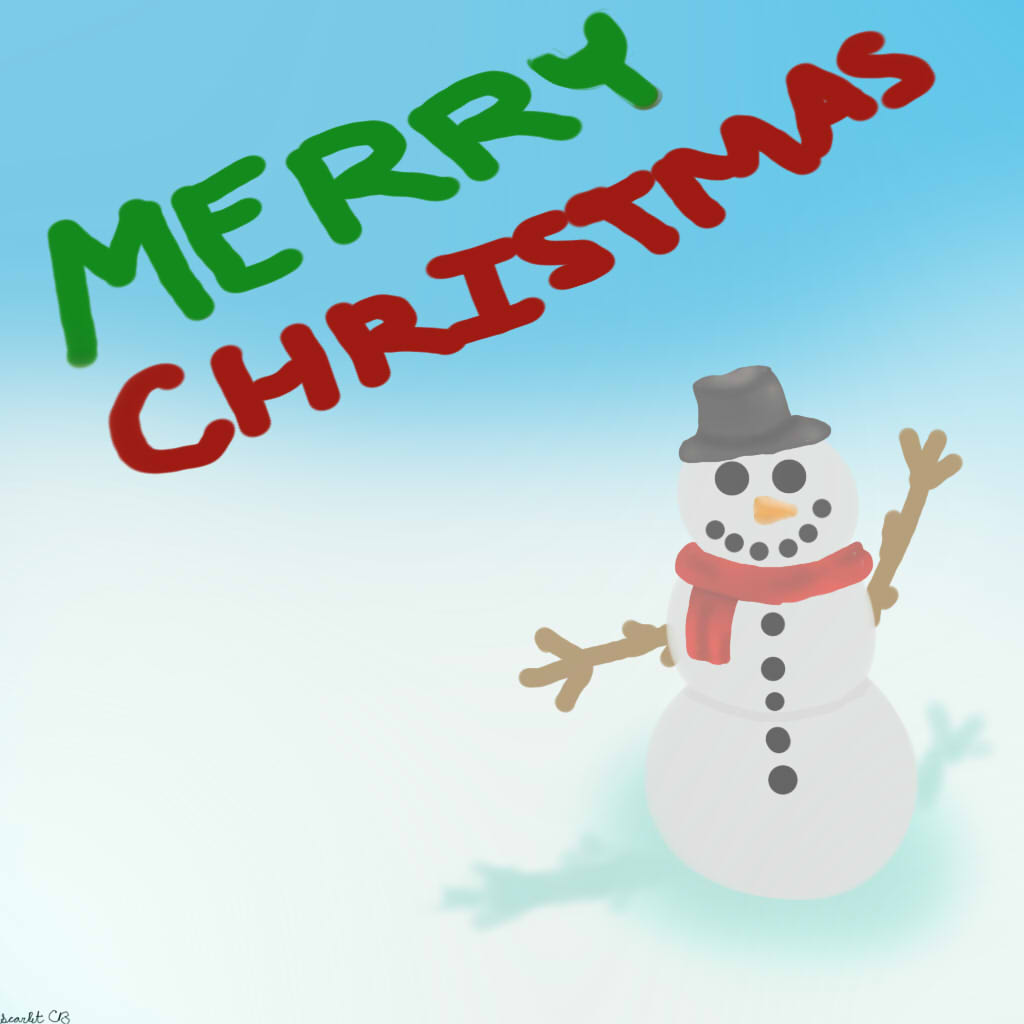 Merry Christmas Greeting Card